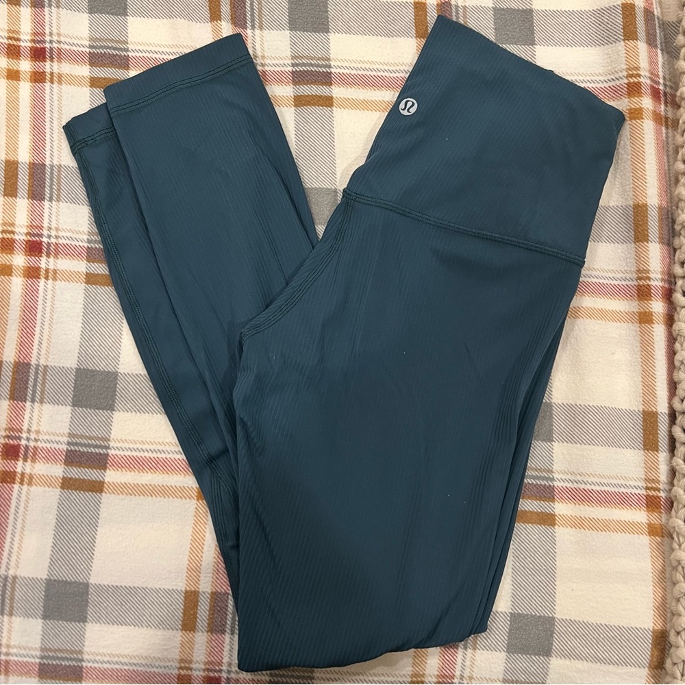 Lululemon Align Ribbed High Rise Pant 25”